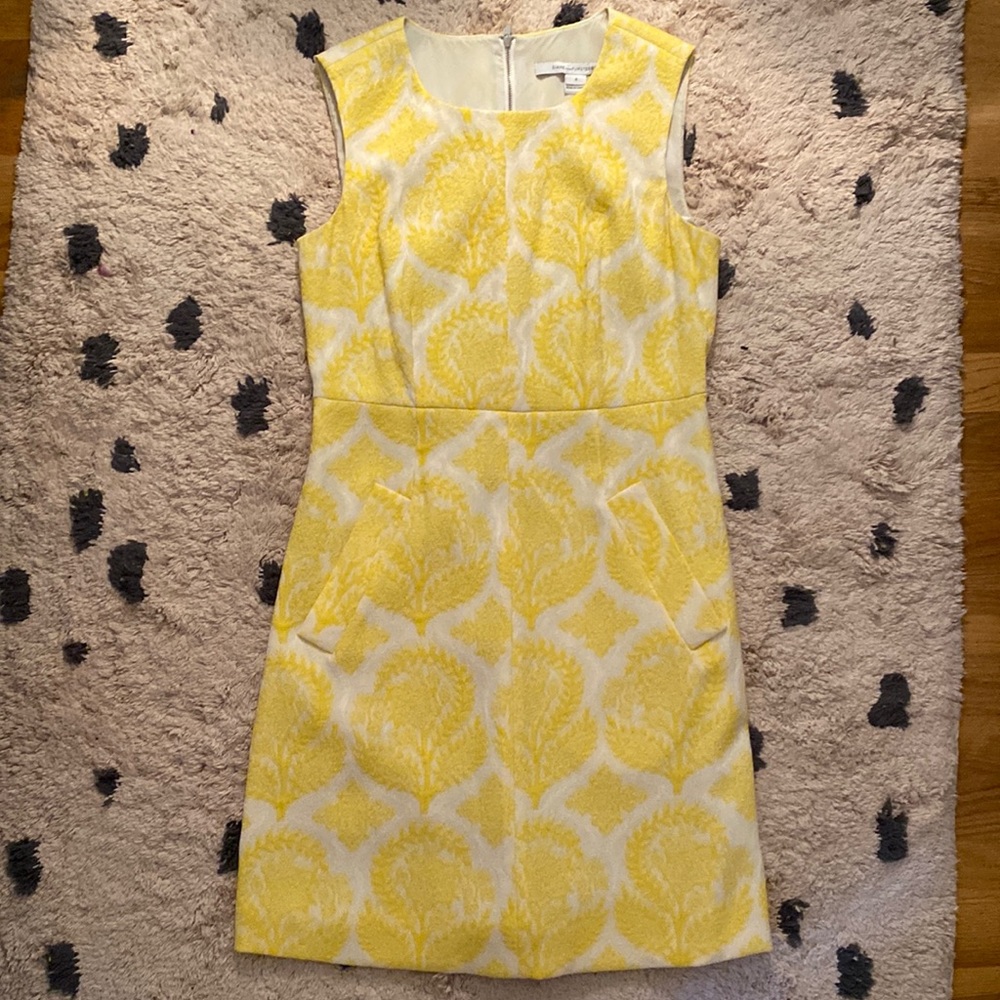 Diane Von Furstenberg Yellow Dress
